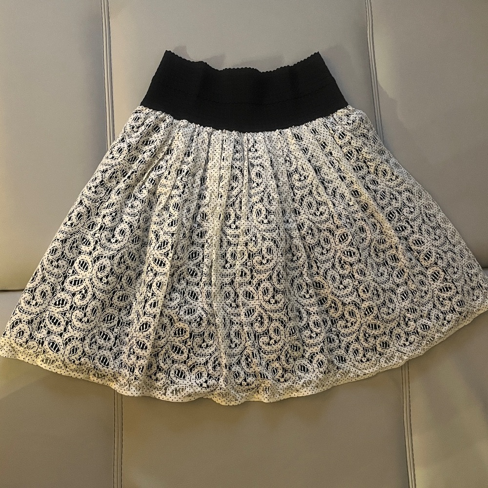 Anthropology Tulle Layered Skirt